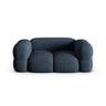 Loretto 2-Sitzer Sofa aus Strukturierter Stoff in Dunkelblau (Sorella 77), 180x100 cm von Cosmopolitan Design – Bild 1