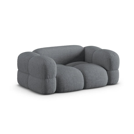 Loretto 2-Sitzer Sofa aus Strukturierter Stoff in Grau (Sorella 89), 180x100 cm von Cosmopolitan Design – Bild 4