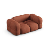 Loretto 2-Sitzer Sofa aus Strukturierter Stoff in Koralle (Sorella 58), 180x100 cm von Cosmopolitan Design – Bild 5