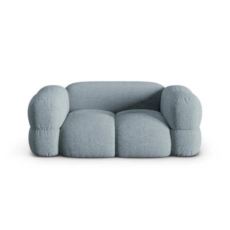 Loretto 2-Sitzer Sofa aus Strukturierter Stoff in Pastellblau (Sorella 70), 180x100 cm von Cosmopolitan Design – Bild 1