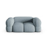 Loretto 2-Sitzer Sofa aus Strukturierter Stoff in Pastellblau (Sorella 70), 180x100 cm von Cosmopolitan Design – Bild 1