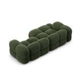 Loretto 3-Sitzer Ecksofa, Linke Seite, aus Samt in Grün (Vogue 11), 250x147x68 cm von Cosmopolitan Design – Bild 6