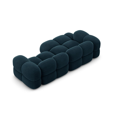 Loretto 3-Sitzer Ecksofa, Linke Seite, aus Samt in Tiefes Petrol (Vogue 13), 250x147x68 cm von Cosmopolitan Design – Bild 6