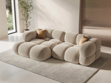 Loretto 3-Sitzer Ecksofa, Linke Seite, aus Samt oder Strukturstoff, 250x147x68 cm von Cosmopolitan Design – Bild 2