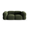 Loretto 3-Sitzer Sofa aus Samt in Grün (Vogue 11), 210x100x68 cm von Cosmopolitan Design – Bild 1
