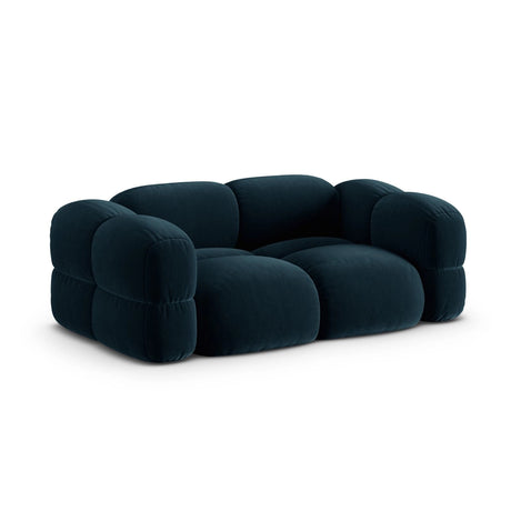Loretto 3-Sitzer Sofa aus Samt in Tiefes Petrol (Vogue 13), 210x100x68 cm von Cosmopolitan Design – Bild 4