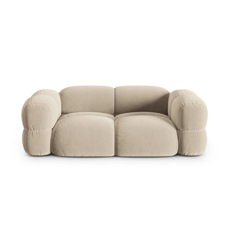Loretto 3-Sitzer Sofa aus Samt oder Strukturstoff, 210x100x68 cm von Cosmopolitan Design – Bild 1