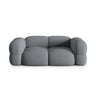 Loretto 3-Sitzer Sofa aus Strukturierter Stoff in Grau (Sorella 89), 210x100x68 cm von Cosmopolitan Design – Bild 1