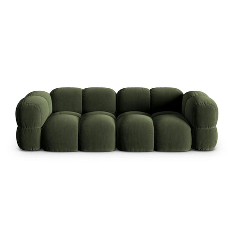 Loretto 4-Sitzer Sofa aus Samt in Grün (Vogue 11), 250x100x68 cm von Cosmopolitan Design – Bild 1