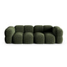 Loretto 4-Sitzer Sofa aus Samt in Grün (Vogue 11), 250x100x68 cm von Cosmopolitan Design – Bild 1
