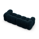 Loretto 4-Sitzer Sofa aus Samt in Tiefes Petrol (Vogue 13), 250x100x68 cm von Cosmopolitan Design – Bild 6