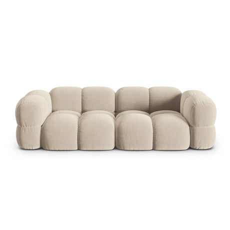 Loretto 4-Sitzer Sofa aus Samt oder Strukturstoff, 250x100x68 cm von Cosmopolitan Design – Bild 1