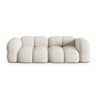 Loretto 4-Sitzer Sofa aus Strukturierter Stoff in Beige (Sorella 03), 250x100x68 cm von Cosmopolitan Design – Bild 1