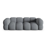 Loretto 4-Sitzer Sofa aus Strukturierter Stoff in Grau (Sorella 89), 250x100x68 cm von Cosmopolitan Design – Bild 1