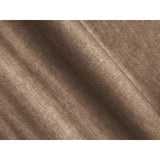 Loretto 5-Sitzer Panorama Ecksofa, Linke Seite, aus Samt in Dunkelbeige (Vogue 3), Beine aus Schwarzes Plastik, 345x250x68 cm von Cosmopolitan Design – Bild 6