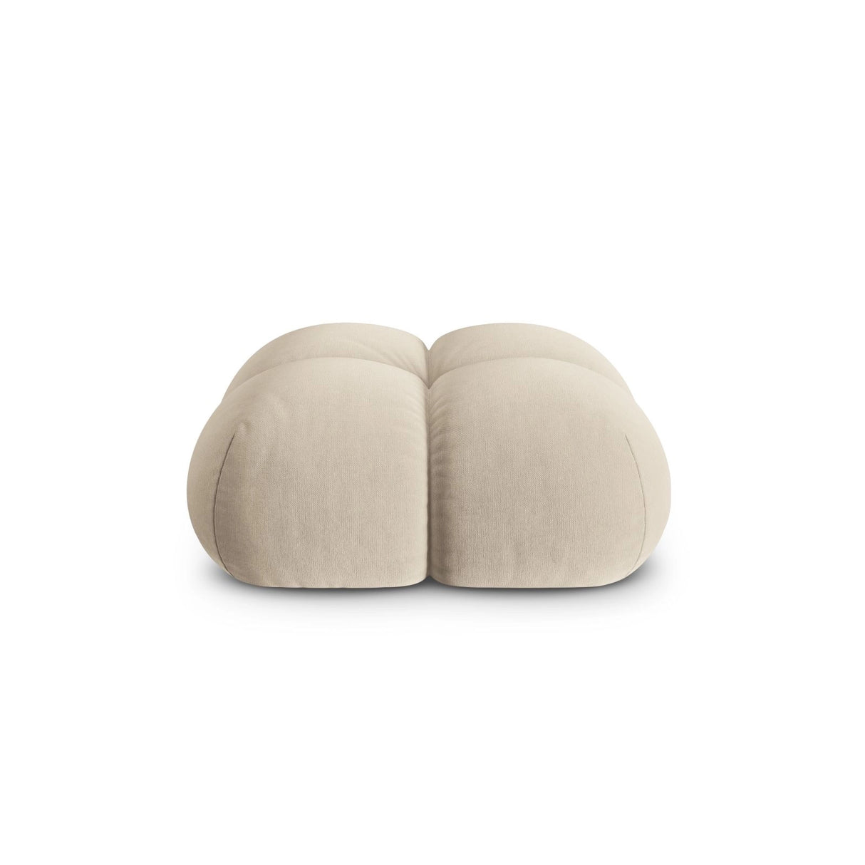 Loretto Pouf aus Samt oder Strukturstoff, 90x90x40 cm von Cosmopolitan Design – Bild 1