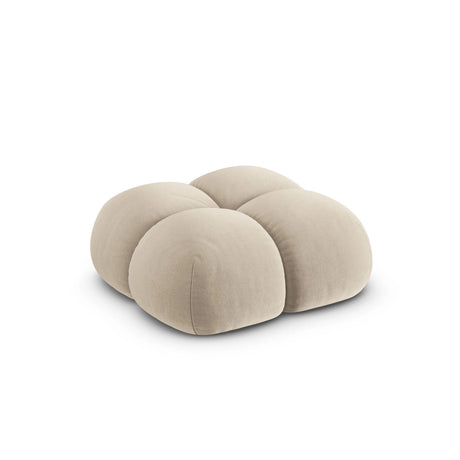 Loretto Pouf aus Samt oder Strukturstoff, 90x90x40 cm von Cosmopolitan Design – Bild 4