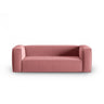 Mackay 3-Sitzer Sofa aus Samt in Flamingo (Casino Salmon), 200x94x73 cm von Cosmopolitan Design – Bild 1