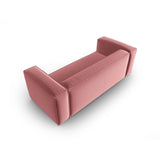 Mackay 3-Sitzer Sofa aus Samt in Flamingo (Casino Salmon), 200x94x73 cm von Cosmopolitan Design – Bild 4