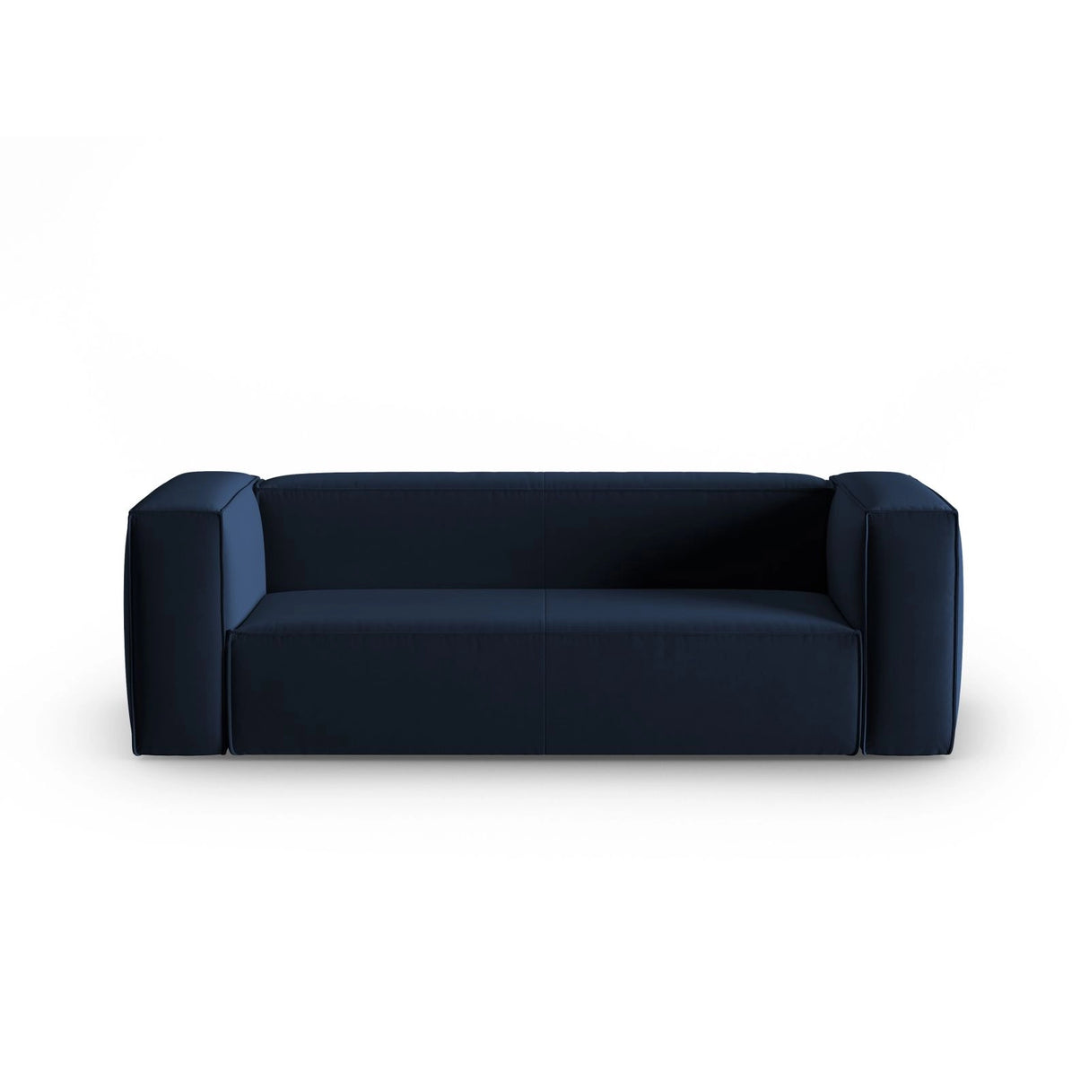 Mackay 3-Sitzer Sofa aus Samt in Königsblau (Casino Deep Blue), 200x94x73 cm von Cosmopolitan Design – Bild 1