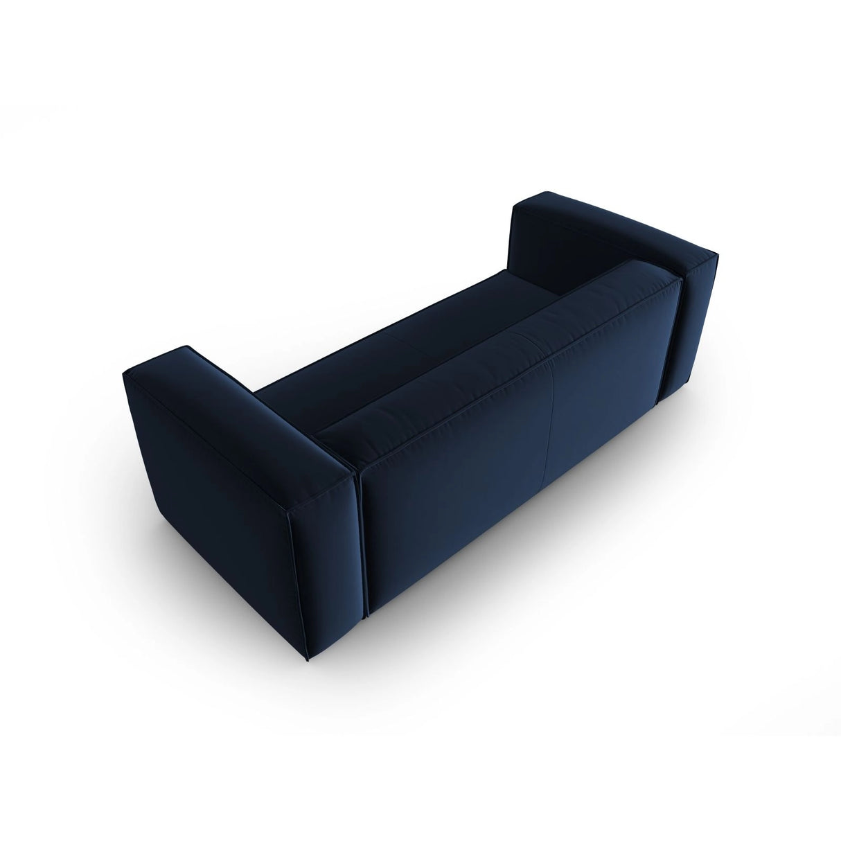 Mackay 3-Sitzer Sofa aus Samt in Königsblau (Casino Deep Blue), 200x94x73 cm von Cosmopolitan Design – Bild 4