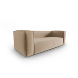 Mackay 3-Sitzer Sofa aus Samt in Sand (Casino Lion), 200x94x73 cm von Cosmopolitan Design – Bild 3