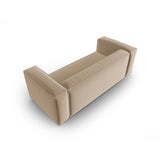 Mackay 3-Sitzer Sofa aus Samt in Sand (Casino Lion), 200x94x73 cm von Cosmopolitan Design – Bild 4