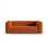 Mackay 3-Sitzer Sofa aus Samt in Terrakotta (Casino Terracota), 200x94x73 cm von Cosmopolitan Design – Bild 1