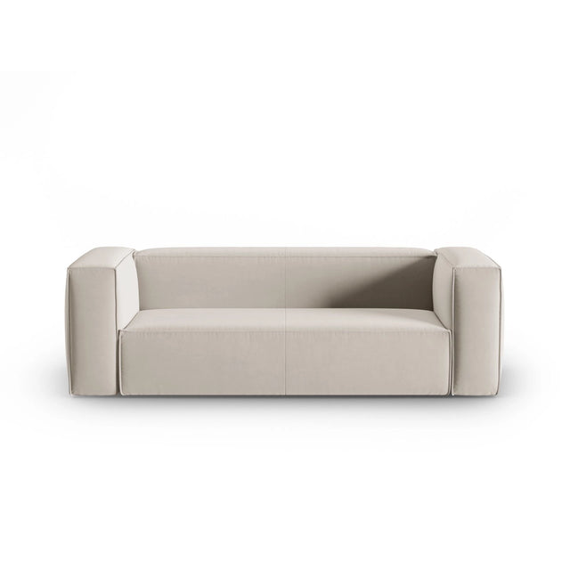 Mackay 3-Sitzer Sofa aus Samt oder Strukturstoff, 200x94x73 cm von Cosmopolitan Design – Bild 1