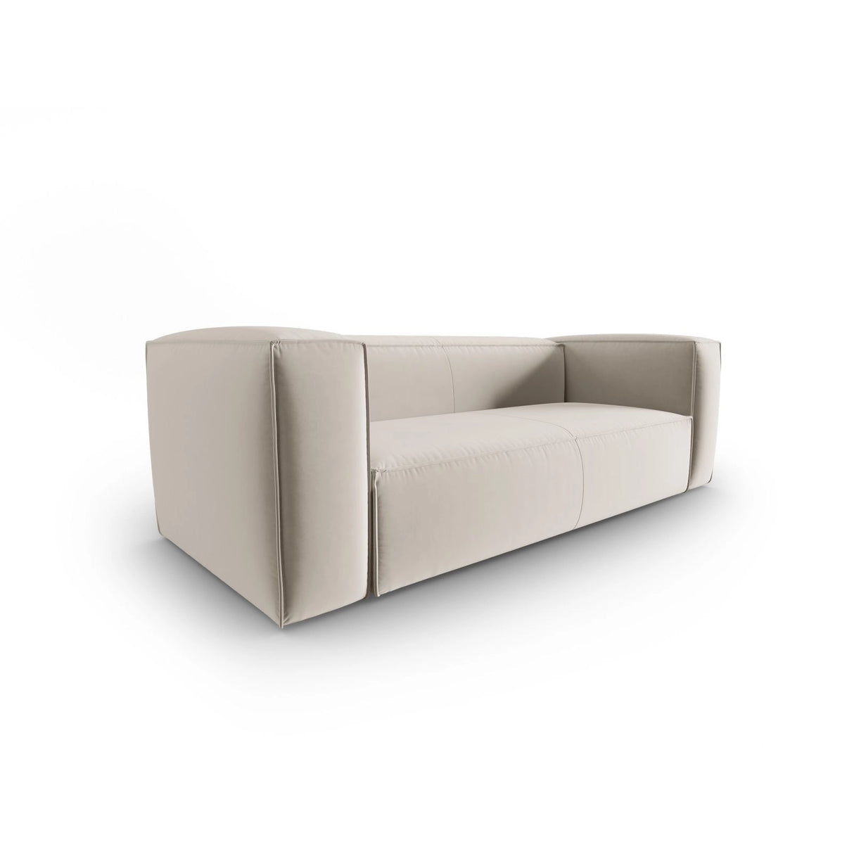 Mackay 3-Sitzer Sofa aus Samt oder Strukturstoff, 200x94x73 cm von Cosmopolitan Design – Bild 3