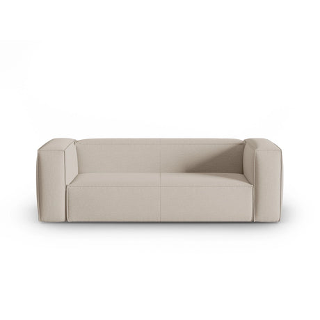 Mackay 3-Sitzer Sofa aus Strukturierter Stoff in Beige (Bubble 2), 200x94x73 cm von Cosmopolitan Design – Bild 1