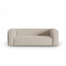 Mackay 3-Sitzer Sofa aus Strukturierter Stoff in Beige (Bubble 2), 200x94x73 cm von Cosmopolitan Design – Bild 1