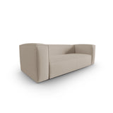 Mackay 3-Sitzer Sofa aus Strukturierter Stoff in Beige (Bubble 2), 200x94x73 cm von Cosmopolitan Design – Bild 3