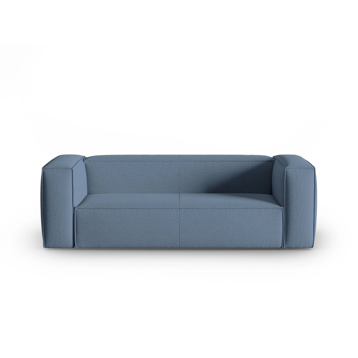 Mackay 3-Sitzer Sofa aus Strukturierter Stoff in Blau Jeans (Bubble 15), 200x94x73 cm von Cosmopolitan Design – Bild 1