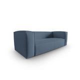 Mackay 3-Sitzer Sofa aus Strukturierter Stoff in Blau Jeans (Bubble 15), 200x94x73 cm von Cosmopolitan Design – Bild 3