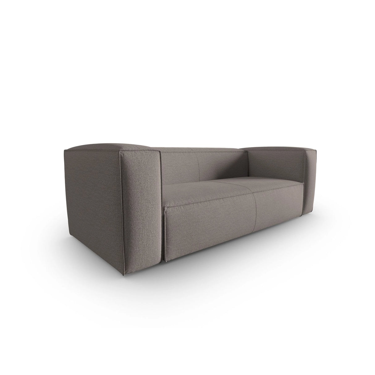 Mackay 3-Sitzer Sofa aus Strukturierter Stoff in Cappuccino (Bubble 4), 200x94x73 cm von Cosmopolitan Design – Bild 3