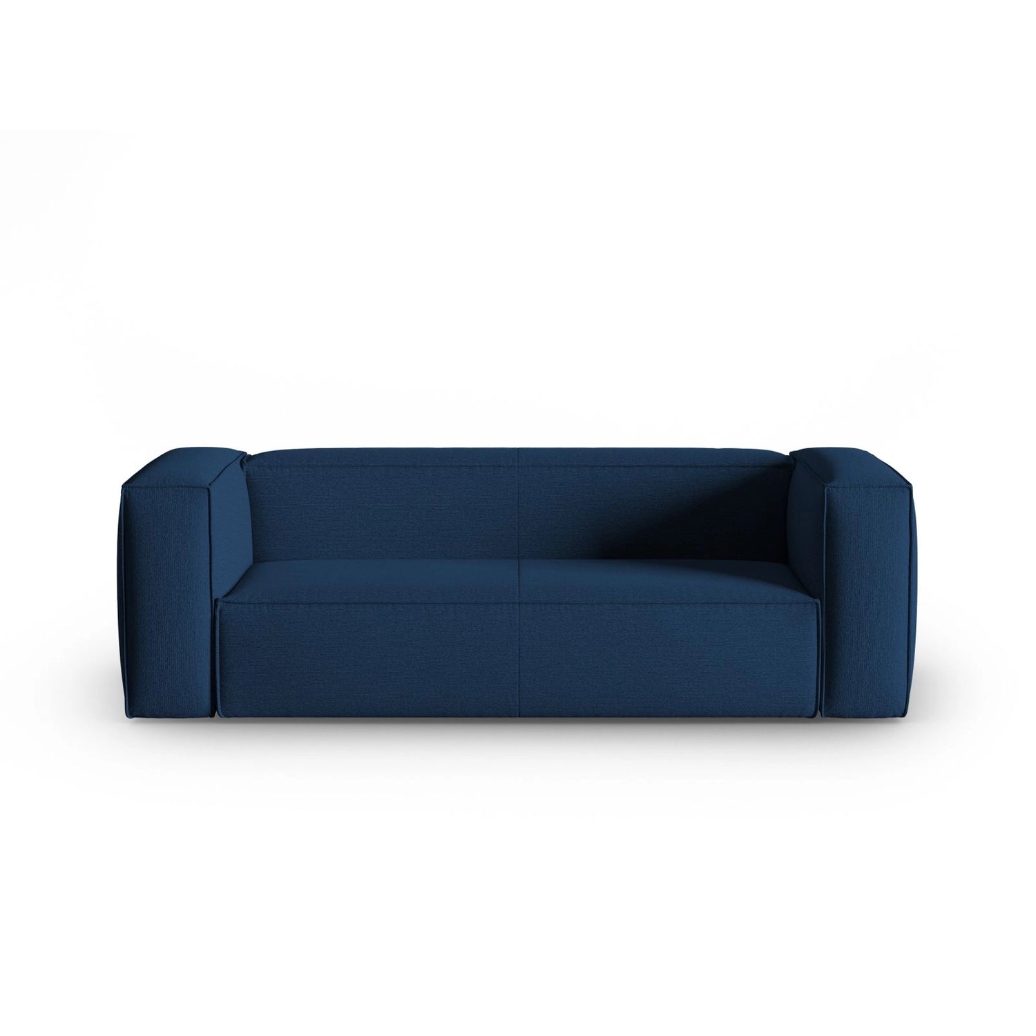 Mackay 3-Sitzer Sofa aus Strukturierter Stoff in Dunkelblau (Bubble 16), 200x94x73 cm von Cosmopolitan Design – Bild 1