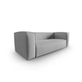 Mackay 3-Sitzer Sofa aus Strukturierter Stoff in Grau (Bubble 6), 200x94x73 cm von Cosmopolitan Design – Bild 3