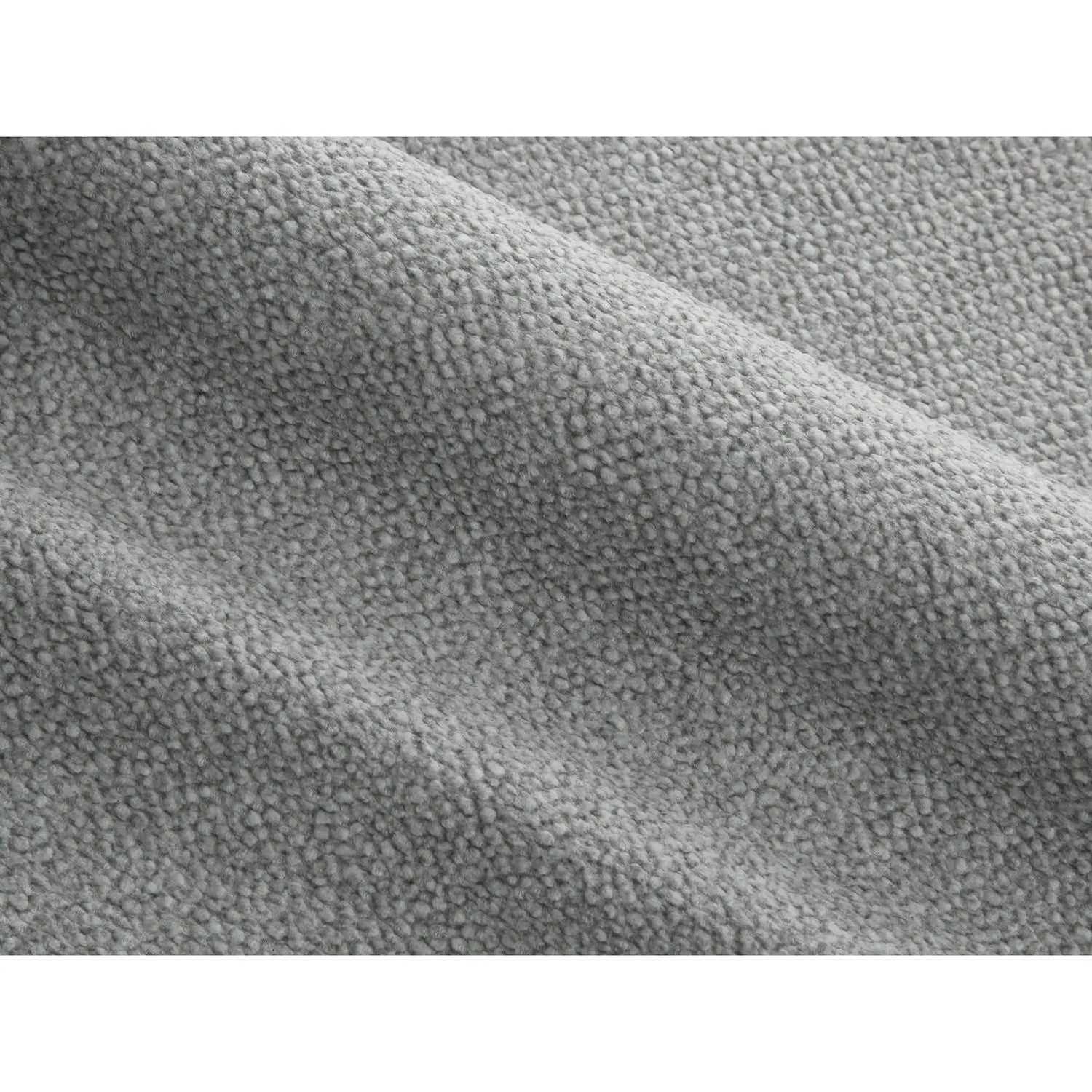 Mackay 4-Sitzer Ecksofa, Linke Seite, aus Strukturierter Stoff in Grau (Bubble 6), 282x166x73 cm von Cosmopolitan Design – Bild 5