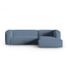 Mackay 4-Sitzer Ecksofa, Rechte Seite, aus Strukturierter Stoff in Blau Jeans (Bubble 15), 282x166x73 cm von Cosmopolitan Design – Bild 1