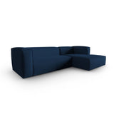 Mackay 4-Sitzer Ecksofa, Rechte Seite, aus Strukturierter Stoff in Dunkelblau (Bubble 16), 282x166x73 cm von Cosmopolitan Design – Bild 3