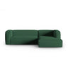 Mackay 4-Sitzer Ecksofa, Rechte Seite, aus Strukturierter Stoff in Grün (Bubble 12), 282x166x73 cm von Cosmopolitan Design – Bild 1