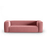 Mackay 4-Sitzer Sofa aus Samt in Flamingo (Casino Salmon), 230x94x73 cm von Cosmopolitan Design – Bild 1