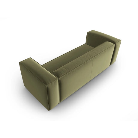 Mackay 4-Sitzer Sofa aus Samt in Hellgrün (Casino Forest), 230x94x73 cm von Cosmopolitan Design – Bild 4