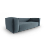 Mackay 4-Sitzer Sofa aus Samt in Pastellblau (Casino Dark Blue), 230x94x73 cm von Cosmopolitan Design – Bild 3