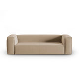 Mackay 4-Sitzer Sofa aus Samt in Sand (Casino Lion), 230x94x73 cm von Cosmopolitan Design – Bild 1