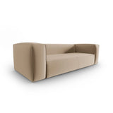 Mackay 4-Sitzer Sofa aus Samt in Sand (Casino Lion), 230x94x73 cm von Cosmopolitan Design – Bild 3