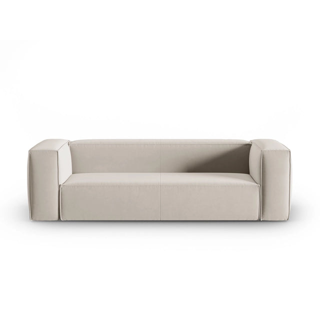 Mackay 4-Sitzer Sofa aus Samt oder Strukturstoff, 230x94x73 cm von Cosmopolitan Design – Bild 1