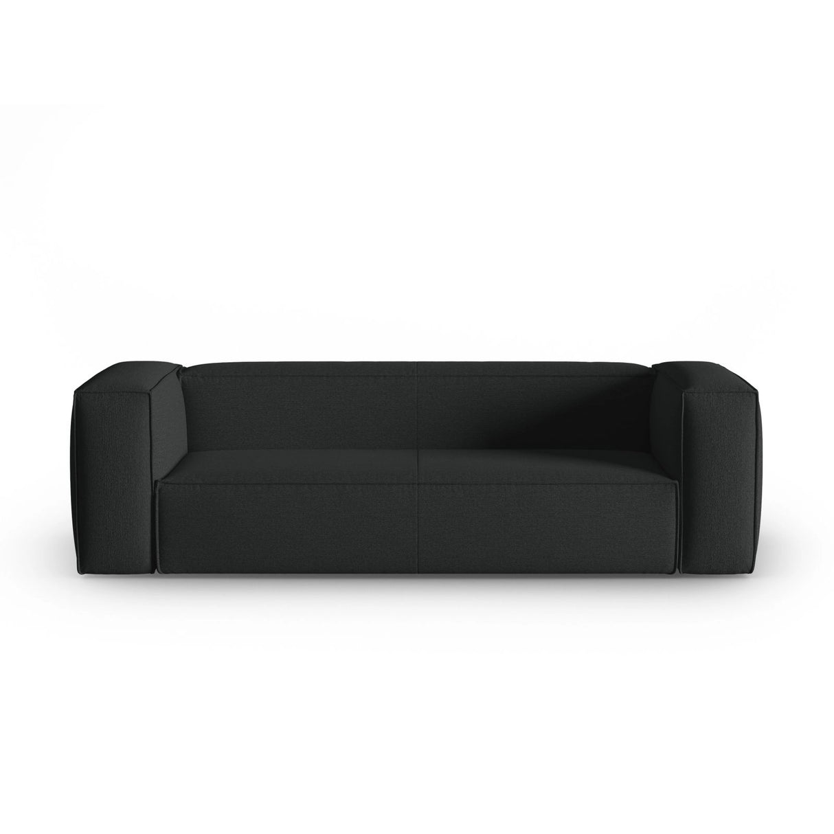 Mackay 4-Sitzer Sofa aus Strukturierter Stoff in Anthrazit (Bubble 17), 230x94x73 cm von Cosmopolitan Design – Bild 1