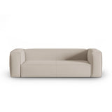 Mackay 4-Sitzer Sofa aus Strukturierter Stoff in Beige (Bubble 2), 230x94x73 cm von Cosmopolitan Design – Bild 1